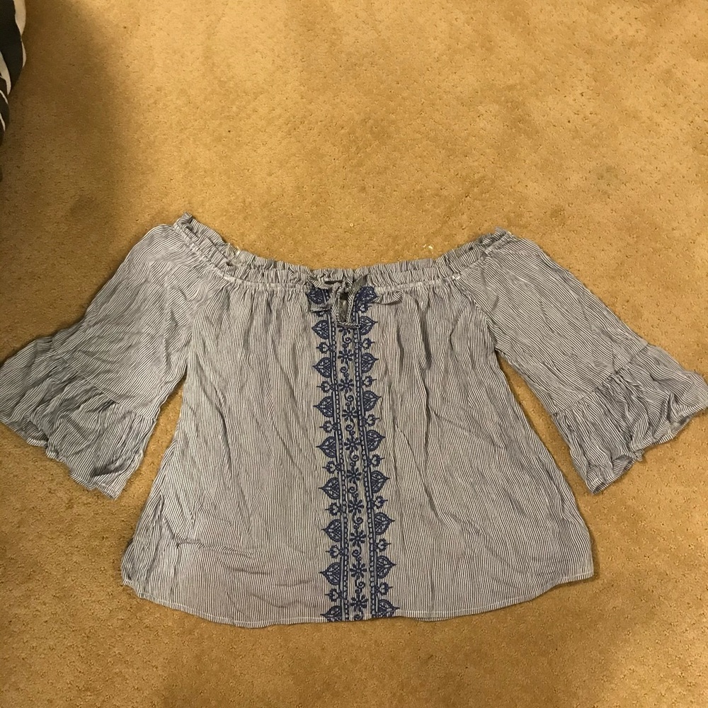 Bohemian stitched quarter sleeve